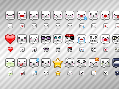 Adium emoticons emoticons icons illustration