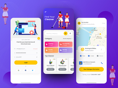 Cleaning Service Mobile App