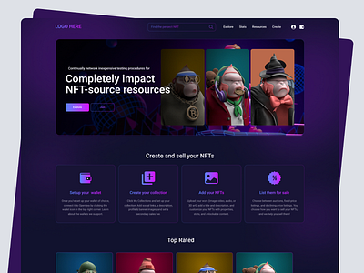 NFT Marketplace Site