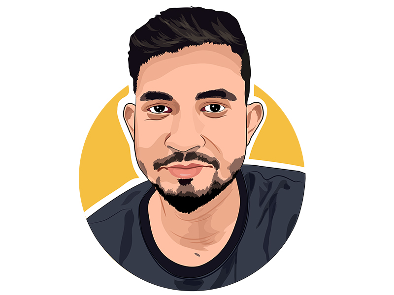 Cartoon Portrait by Biswajit Banik on Dribbble