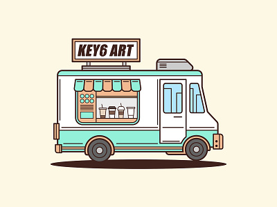 Key6 Art Coffee Truck