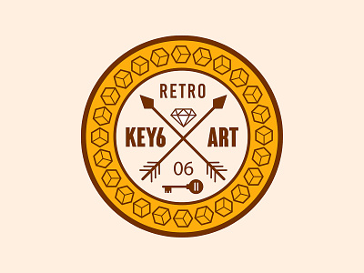 Key6 Art Vintage Label Design key6art label logo logodesign retro vectorart vintagelabel vintagelogo