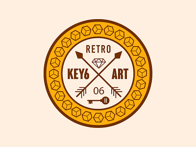 Key6 Art Vintage Label Design