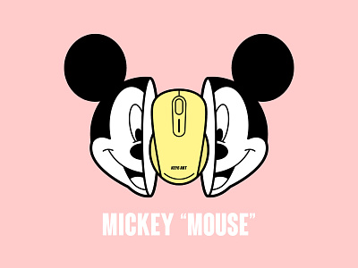 Mickey Mouse Illutratiuon digitalart drawing illustration key6art kitsch art mickey mouse popart vectorart