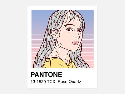 PANTONE - 13-1520 TCX Rose Quartz