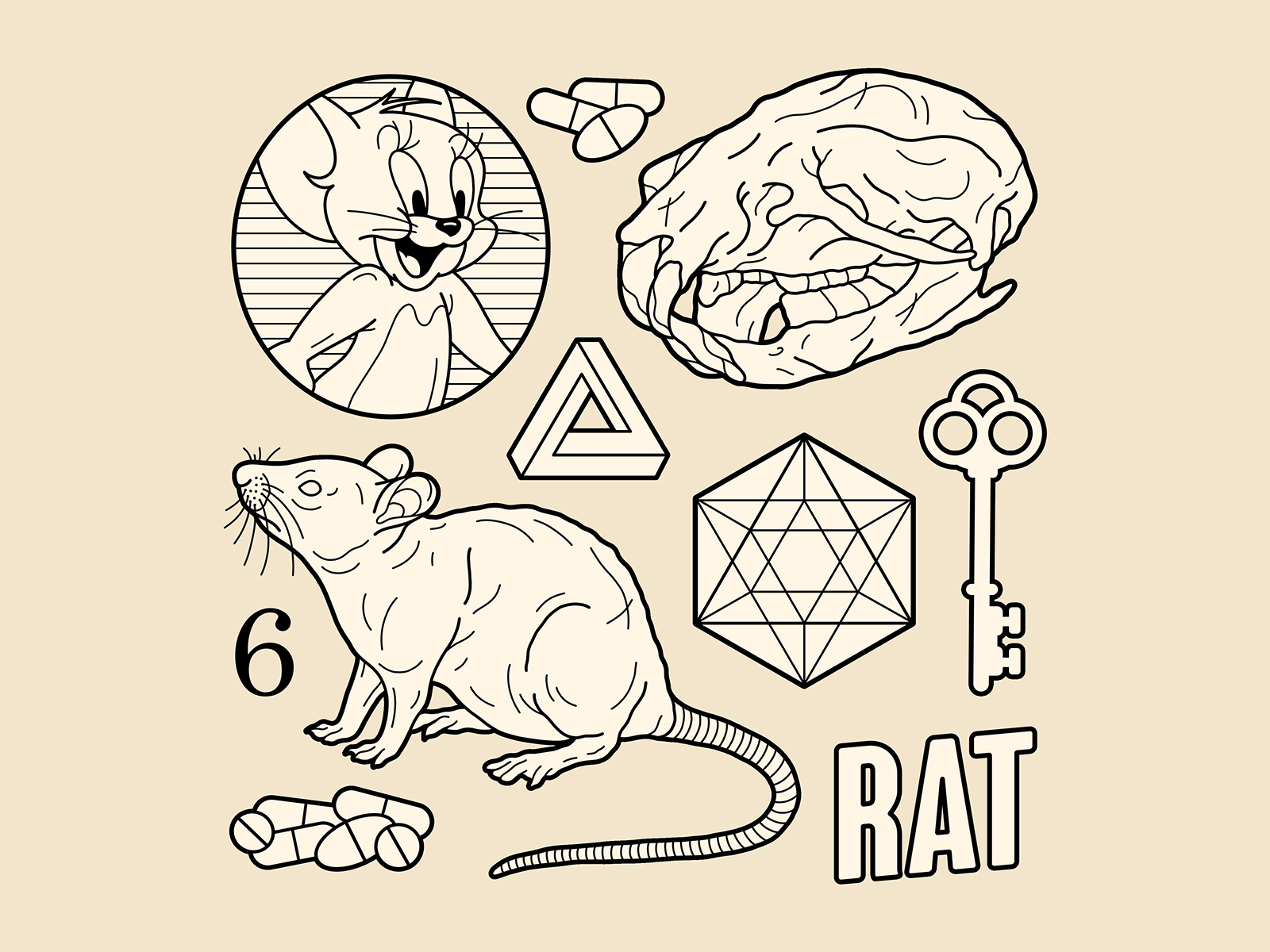 Share more than 74 japanese rat tattoo latest  incdgdbentre