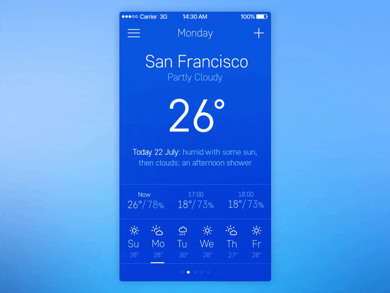 Weather app