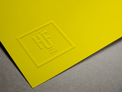 Huf branding design icon logo