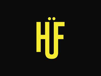 Huf branding design icon logo