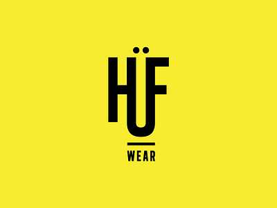 Huf branding design icon logo