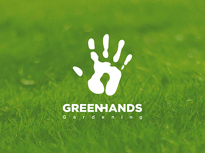Greenh*nds Gardening Identity branding design icon logo