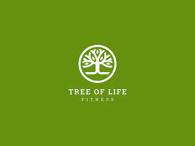 Tree of L*fe Fitness branding design icon logo