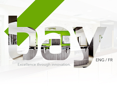 Bay / Branding branding duotone graphic design green landing page redesign splash