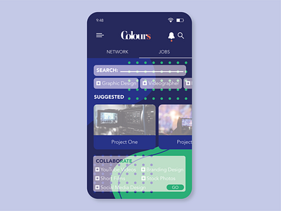 UI/UX Design | Colours App