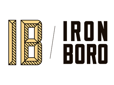 Iron Boro Monogram & Lockup lockup monogram sullivan