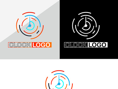 Clock Logo Design design graphicdesign icon illustration illustrator logo logo design logodesign minimal smart design