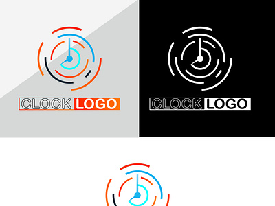 Clock Logo Design design graphicdesign icon illustration illustrator logo logo design logodesign minimal smart design
