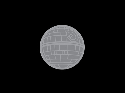 Death Star death star star wars icon illustration