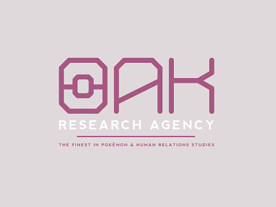 Oak Research Agency geek oak pokemon type