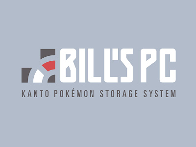Bill’s PC kanto logo pokemon storage type