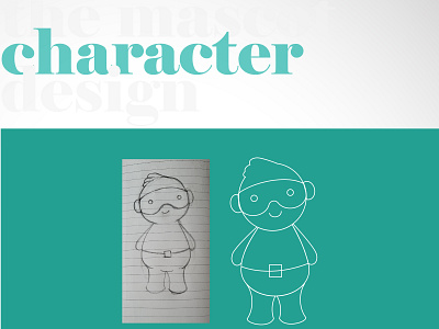 The mascot character design app branding design graphic design illustration ui ux vector