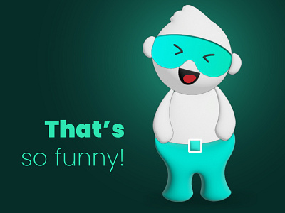 Laughing out loud! 3d app branding design graphic design illustration ui ux vector