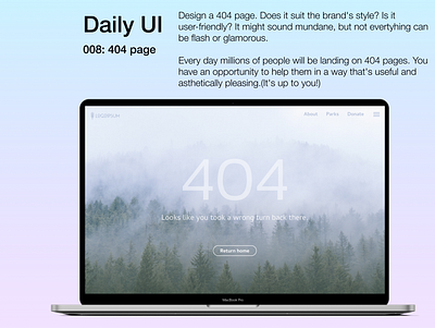 Daily UI - 008 404 page daily 100 challenge daily ui 008 dailyui dailyuichallenge design figma ui uidesign ux uxdesign