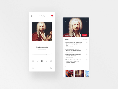 Music Player app dailyui design music music app music player ui ui ux