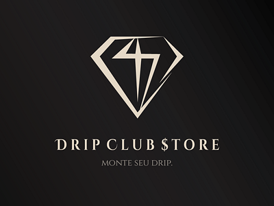 DRIPCLUBSTORE LOGO branding design graphic design icon illustration illustrator logo minimal store ui web