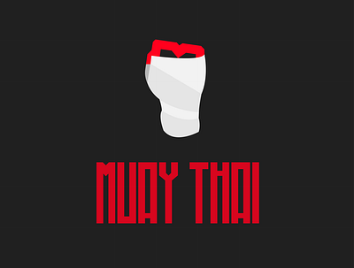 MUAY THAI LOGO branding design graphic design icon illustration logo minimal muaythai sports design sports logo store web