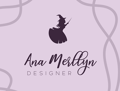 ANA MERLLYN LOGO art logo branding icon branding design designer logo drawing graphic design illustration logo minimal store typography vector