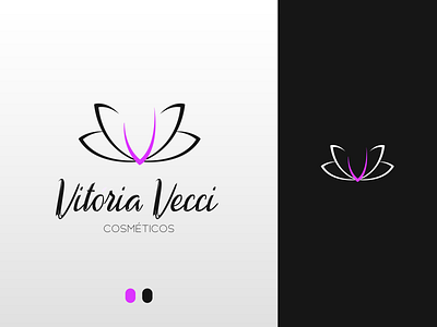 Vitória Vecci LOGO branding design graphic design icon illustration illustrator logo minimal store web