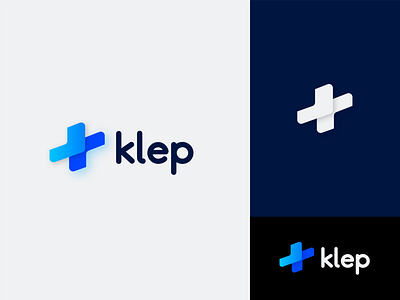 klep branding design doctor graphic design health icon illustration logo medical minimal web