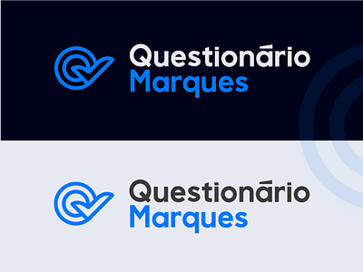 Questionário Marques branding design graphic design icon illustration illustrator logo minimal typography vector