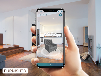 Furnished ar ar kit augmented reality furnished furniture ipad iphone