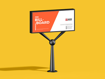 Free Advertisement Billboard Mockup