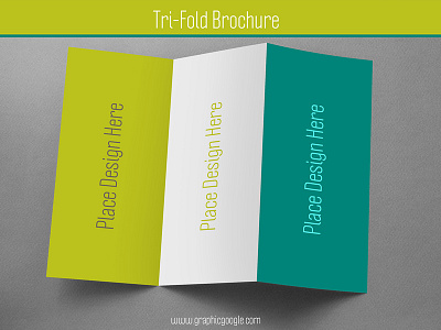 Free Tri Fold Brochure Mockup For Graphic Designers brochure mockup mockup