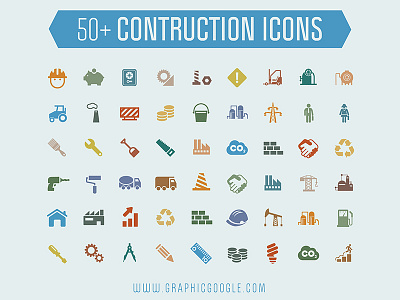 50 Construction Icons