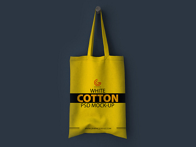 White Cotton Bag Psd Mock Up cotton bag mock up mock up packaging mock up