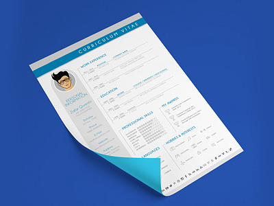 Free Resume Template for Graphic Designer