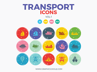 Free 30 Transport Icons Vol #1 icons transport icons