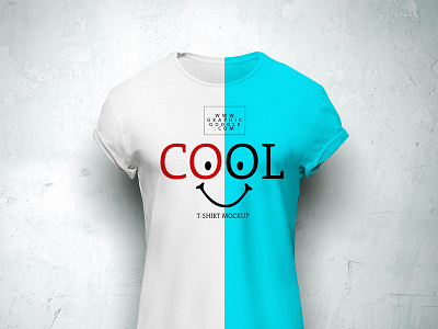 Free Cool T-Shirt MockUp For Branding