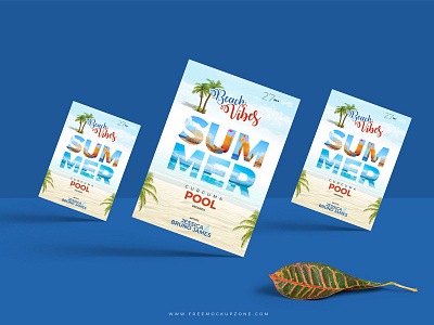 Free Stylish A4 Flyer Mockup PSD free mockup freebie mockup