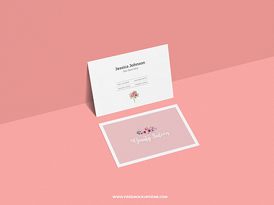 Free Classy Business Card Mockup For Presentation