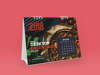 Freebie Desktop Calendar Mockup calendarmockup freebie freemockup mockup psd