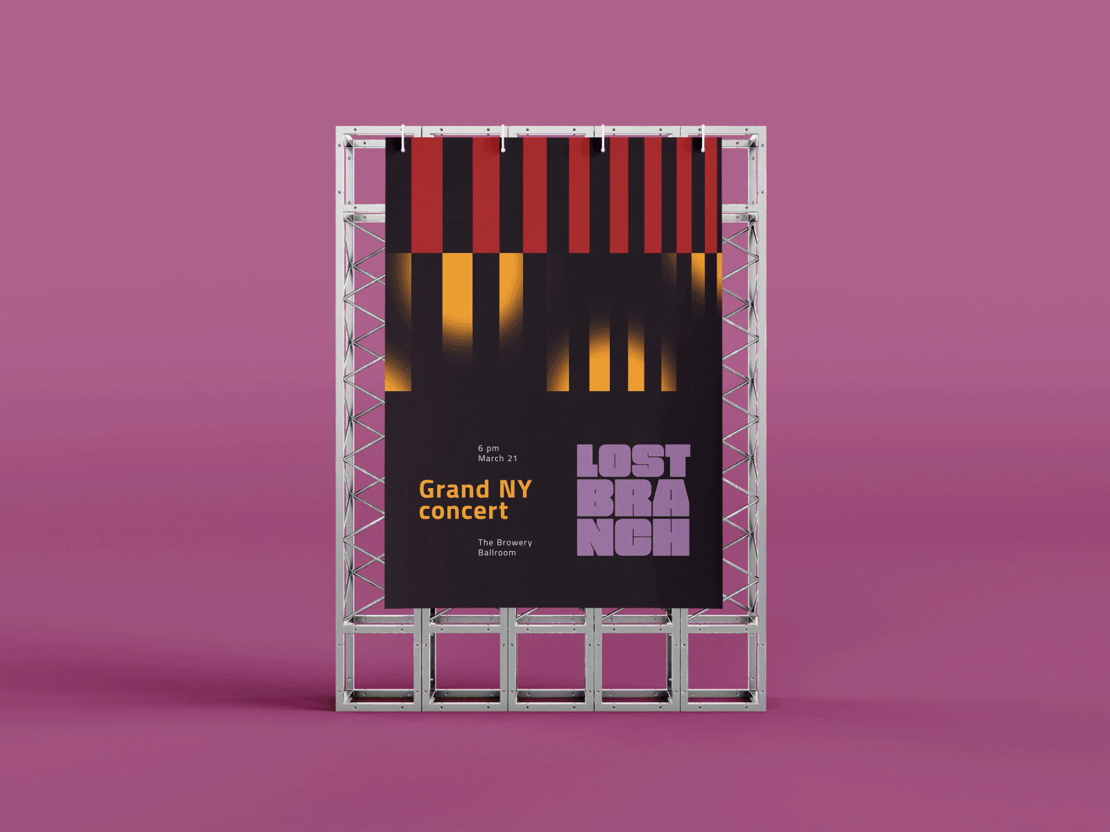 Poster Concept for Jazz Band