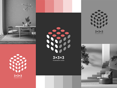 3D Visualization Studio Logo Concept