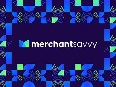 MerchantSavvy Branding brand identity brand logo branding consultancy design gradient graphic design investment logo merchant new logo payment redesign saas logo ui vector