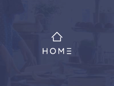 Home logo concept after effects animation design hack days logo motion graphics