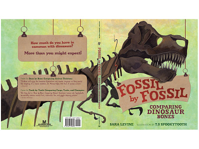 Fossil by Fossil: Comparing Dinosaur Bones. children book illustration childrens books illustration illustrations illustrator picture book picture books